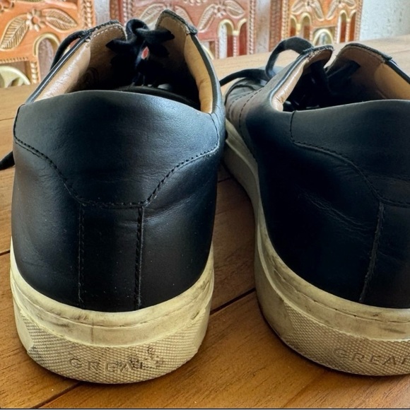 Greats Italy-made Black Leather Men's Sneakers - Picture 6 of 8
